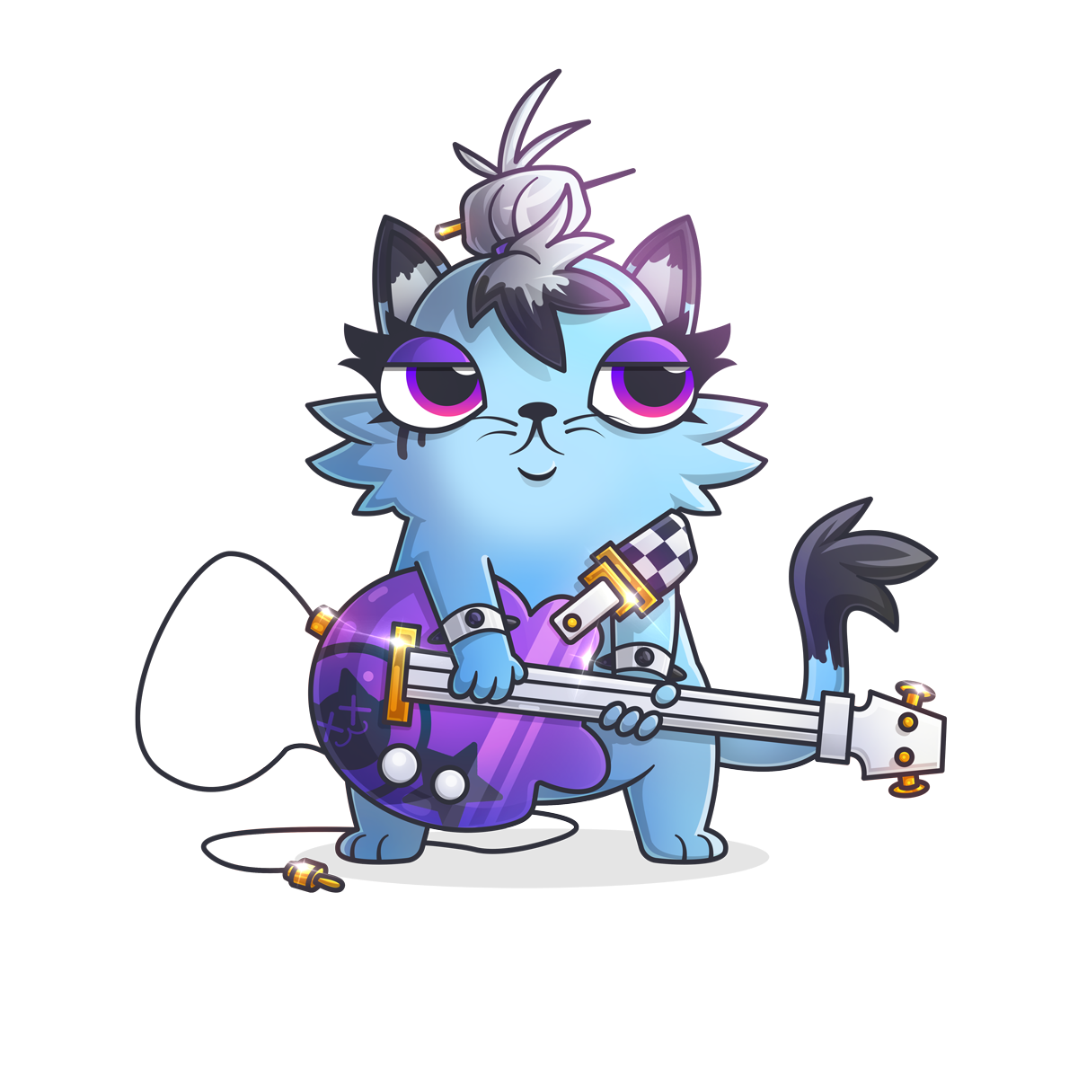 CRYPTOKITTIES. NFT Kitty. Крипто коты. Котик из игры.