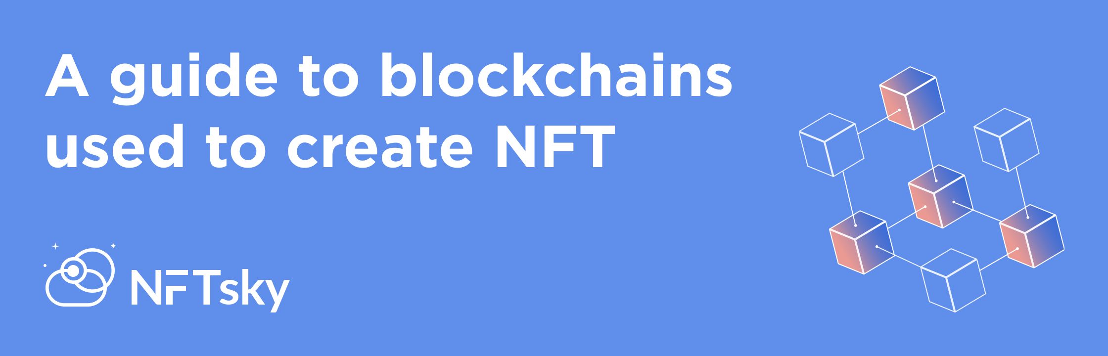 A guide to blockchains used to create NFTon NFTsky