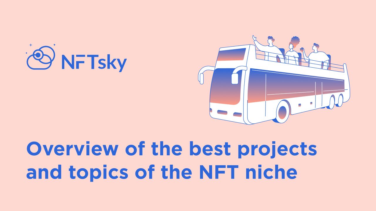 Overview of the best projects and topics of the NFT nicheon NFTsky
